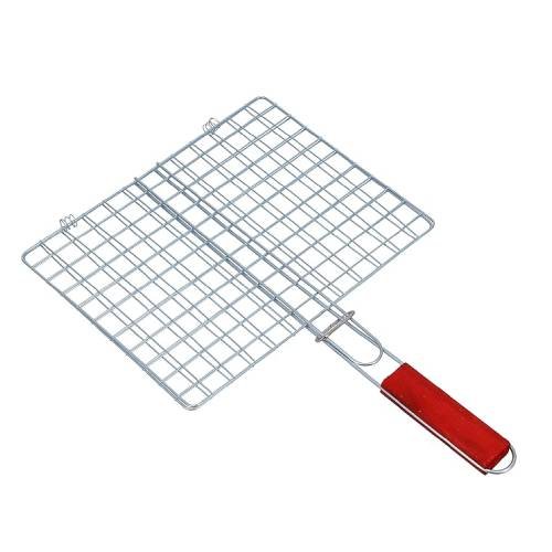 Auraa Barbecue Grill chrome plated 60 cm