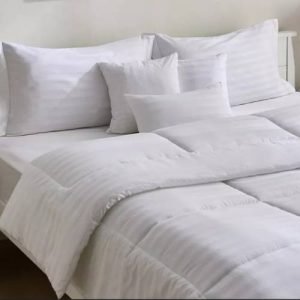 SOMNIA KING COMFORTER-7 PCS SET-WHITE