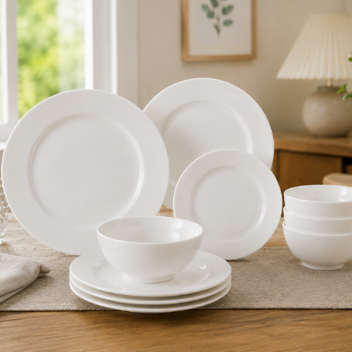 Elegance 12 pcs ceramic dinner set